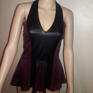 2B bebe Self-Tie Cropped Halter Top